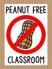 peanut free room 